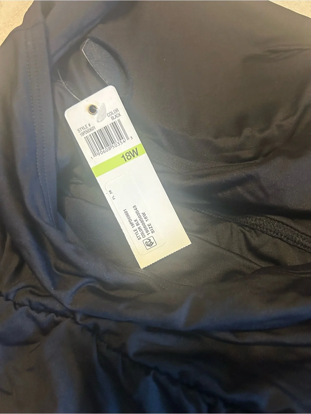 Anne Cole twist front skirted swim suit 18W NWT - Picture 10 of 12